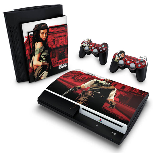 Skin Anti-Rage PS3 Fat - Red Dead Redemption