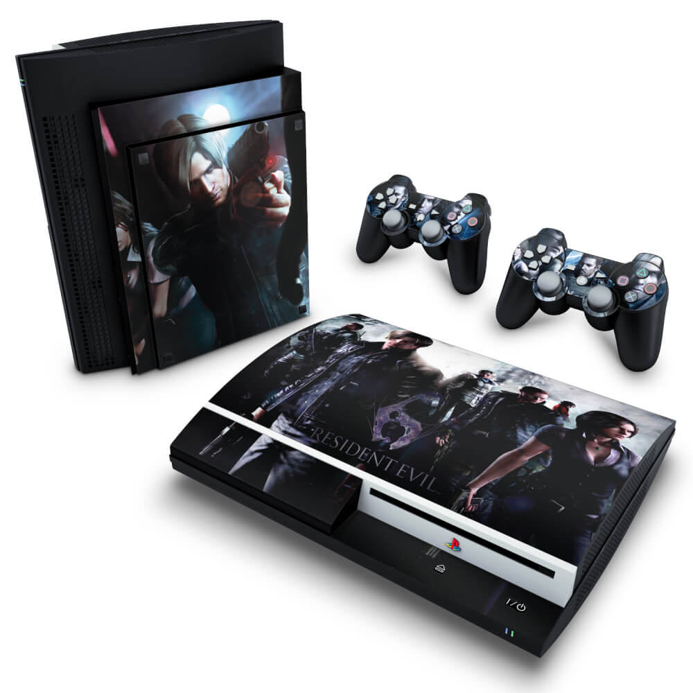 Skin Anti-Rage PS3 Fat - Resident Evil 6