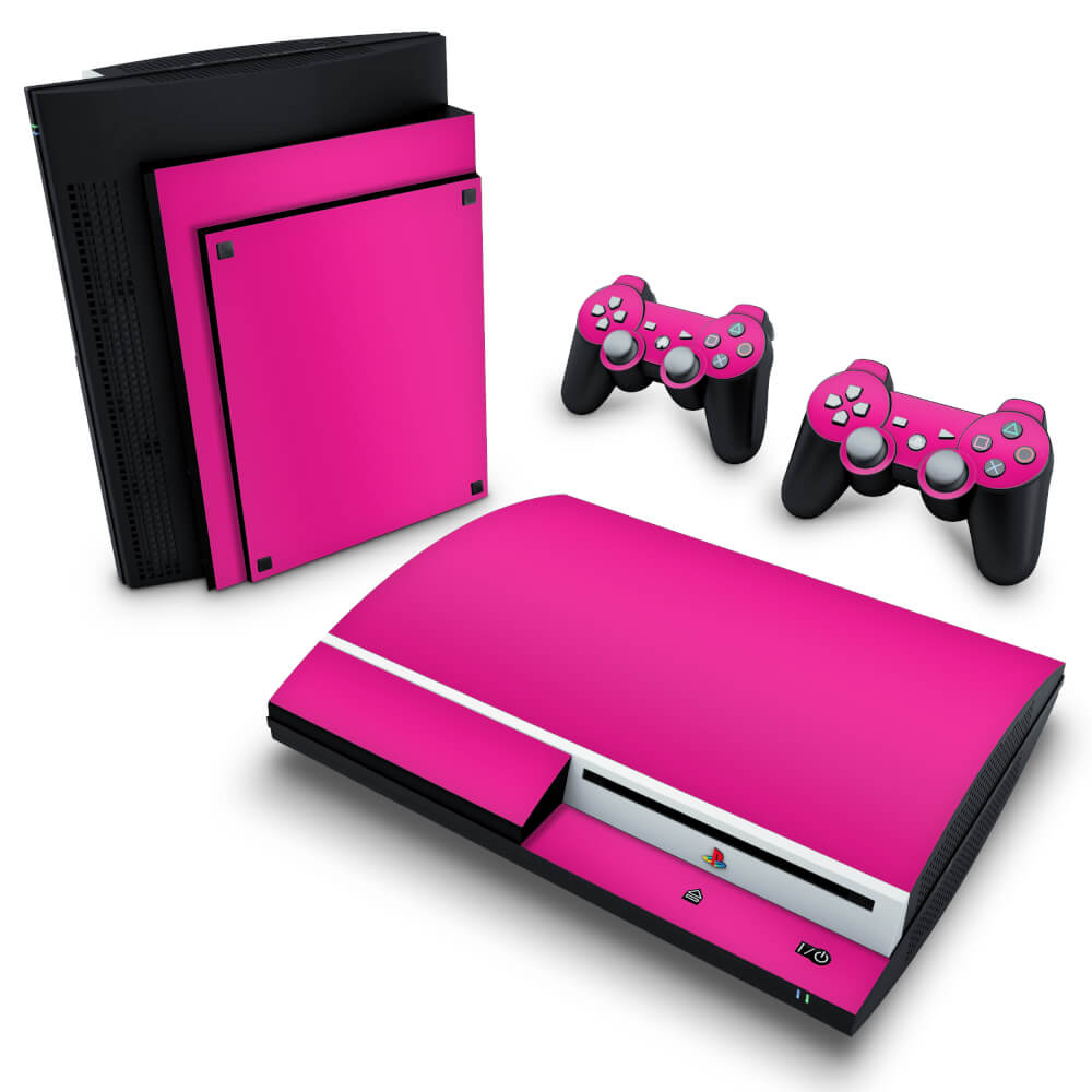 Skin Anti-Rage PS3 Fat - Rosa Pink