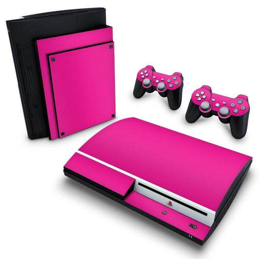 Skin Anti-Rage PS3 Fat - Rosa Pink