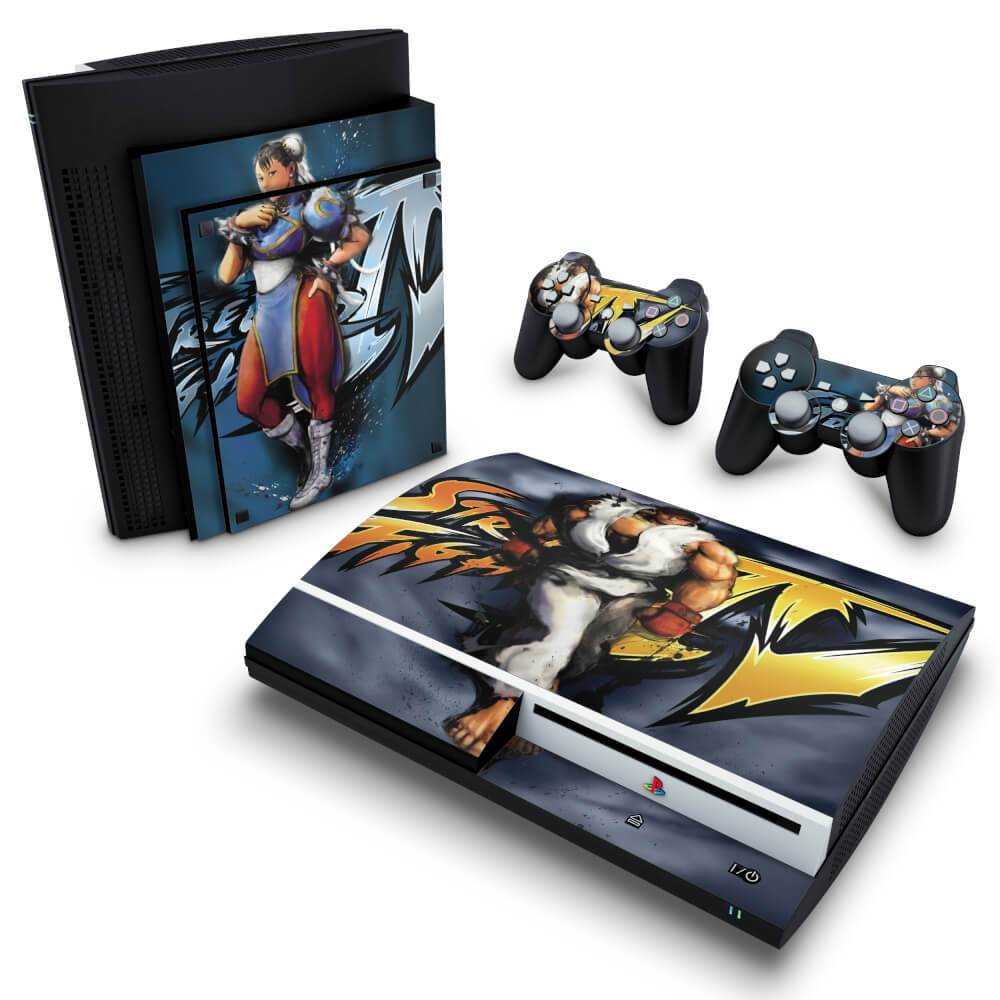 Skin Anti-Rage PS3 Fat - Street Fighter 4