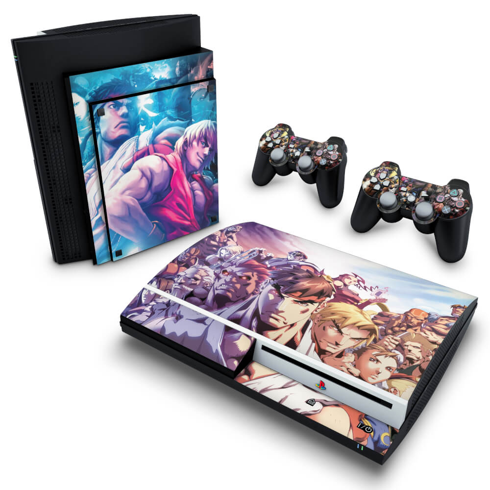 Skin Anti-Rage PS3 Fat - Street Fighter