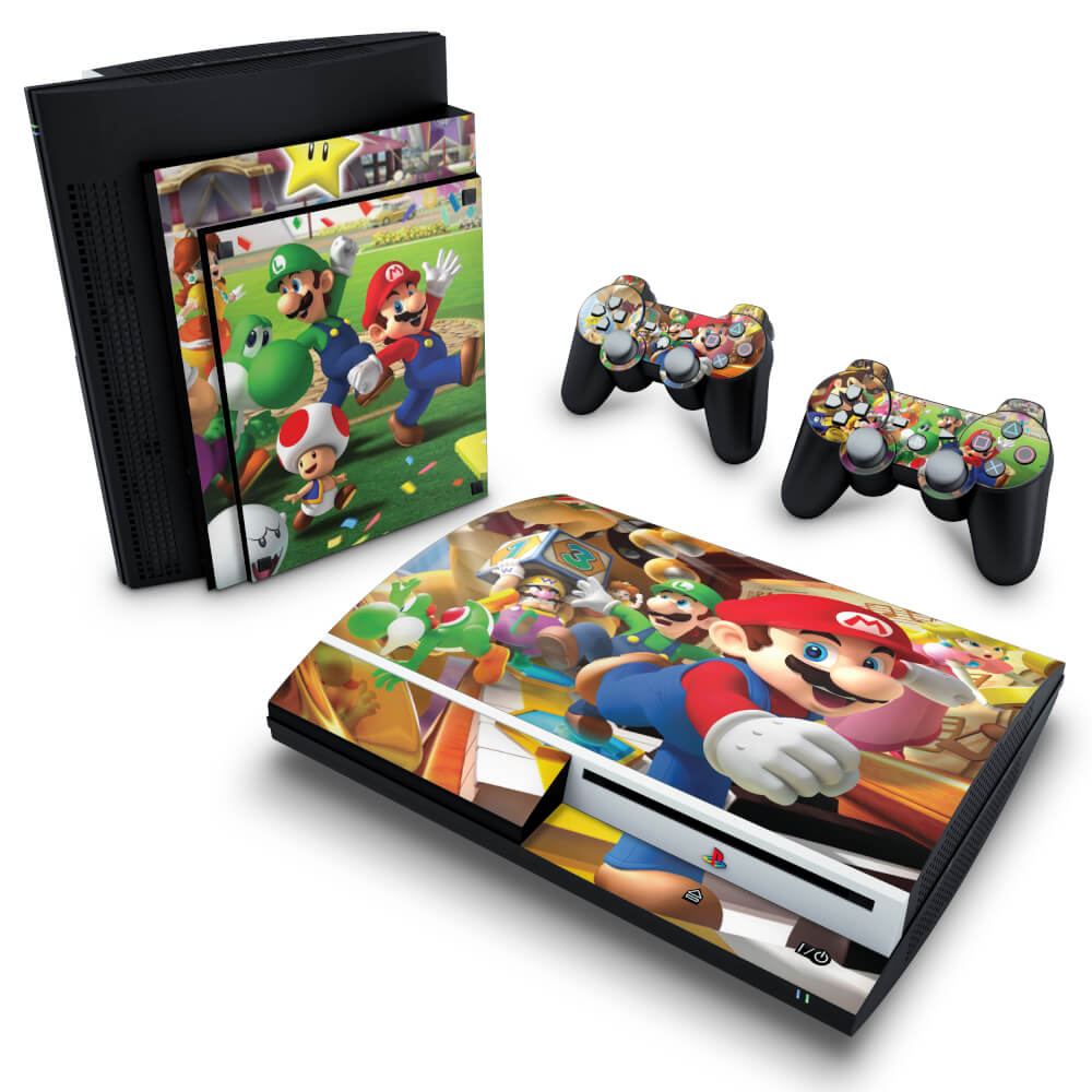 Skin Anti-Rage PS3 Fat - Super Mario