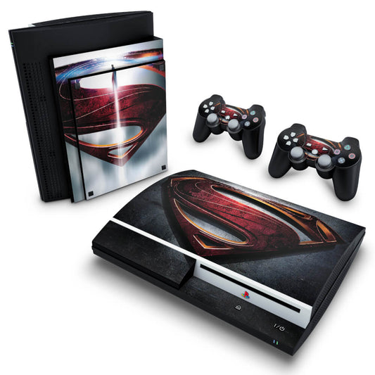 Skin Anti-Rage PS3 Fat - Superman - Man of Steel