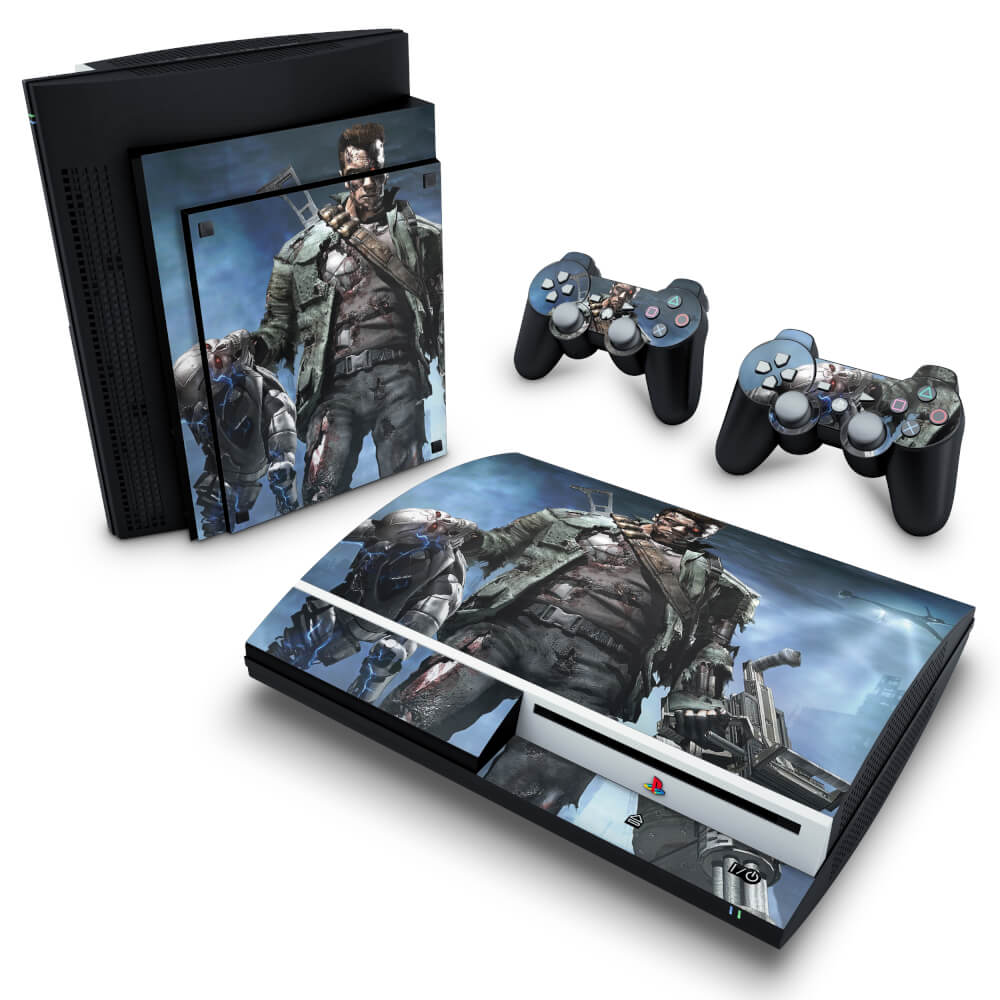 Skin Anti-Rage PS3 Fat - Terminator 3 The Redemption