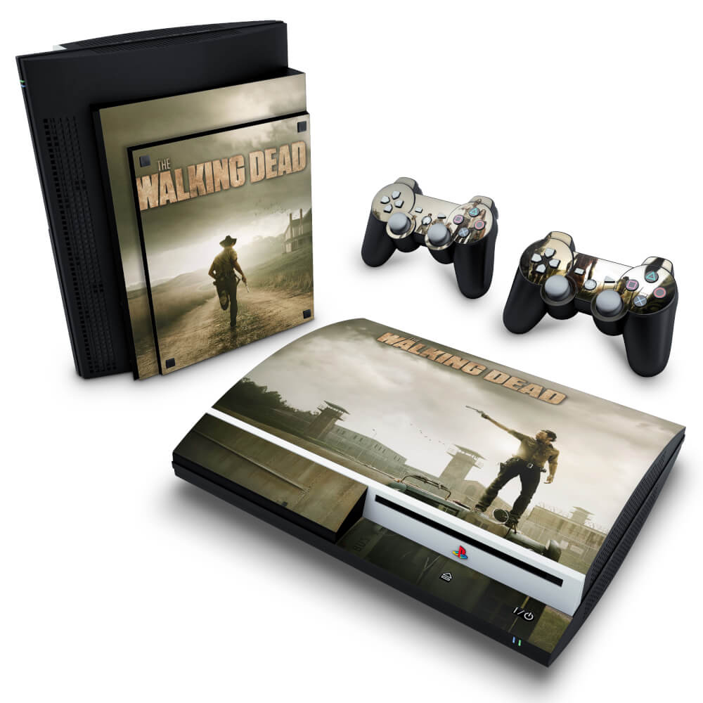 Skin Anti-Rage PS3 Fat - The Walking Dead #B