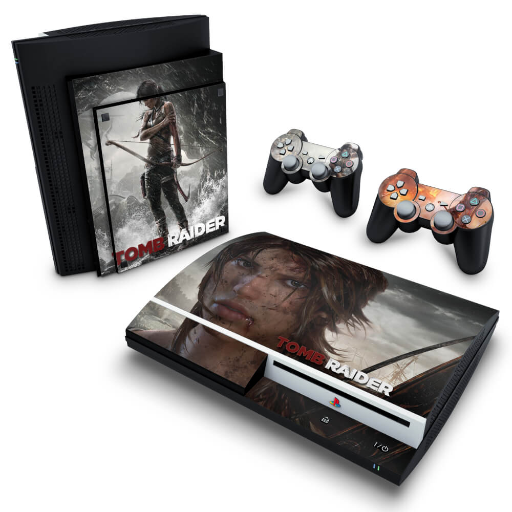 Skin Anti-Rage PS3 Fat - Tomb Raider