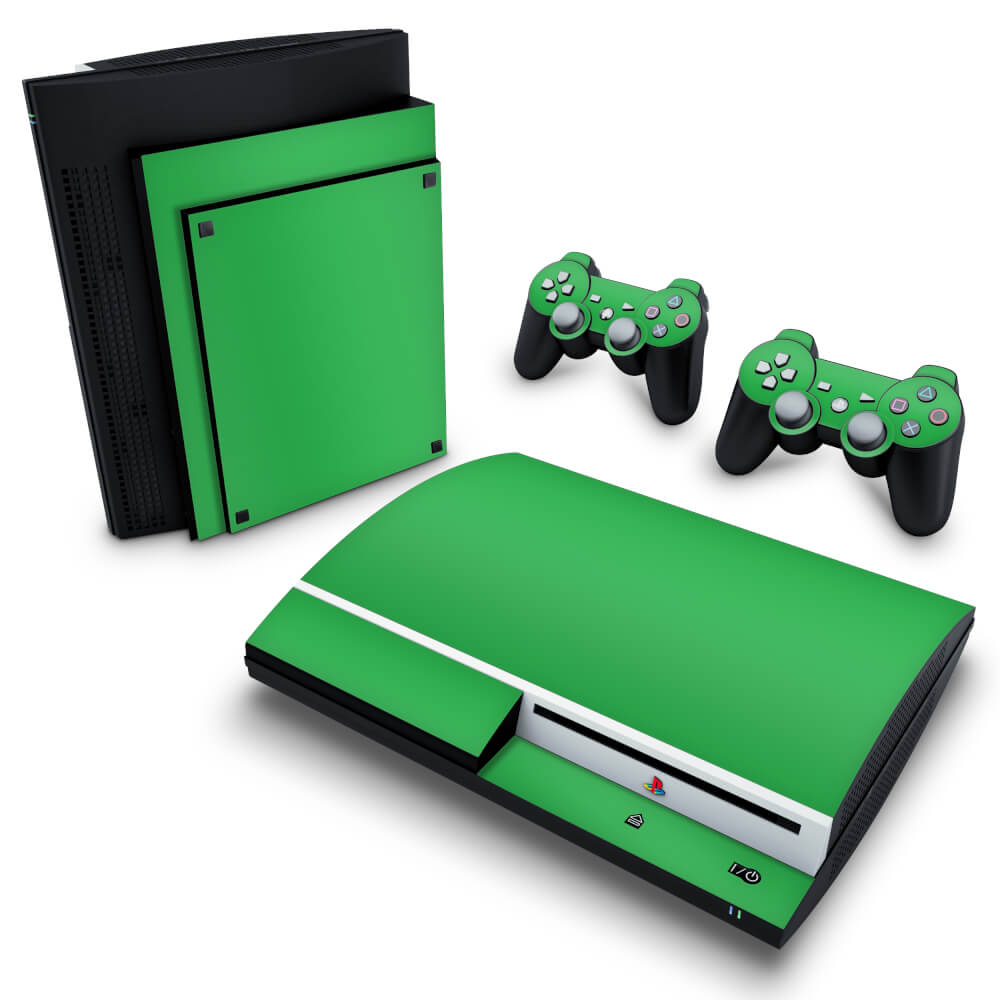 Skin Anti-Rage PS3 Fat - Verde Grama