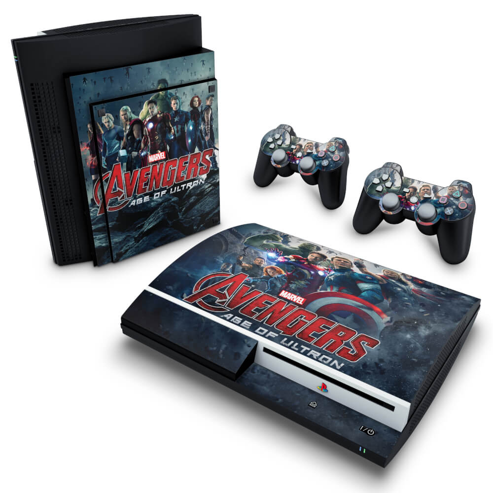 Skin Anti-Rage PS3 Fat - Vingadores 2: A Era de Ultron