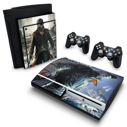 Skin Anti-Rage PS3 Fat - Watch Dogs