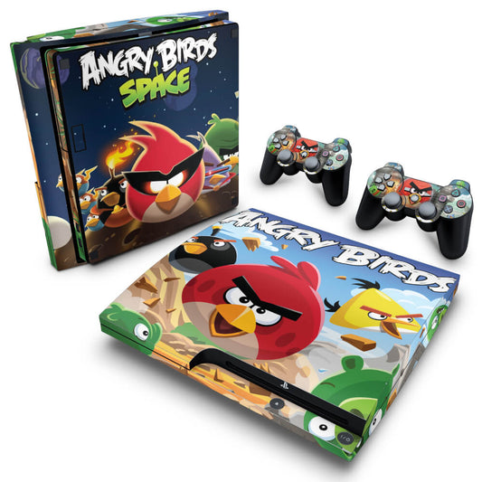 Skin Anti-Rage PS3 Slim - Angry Birds