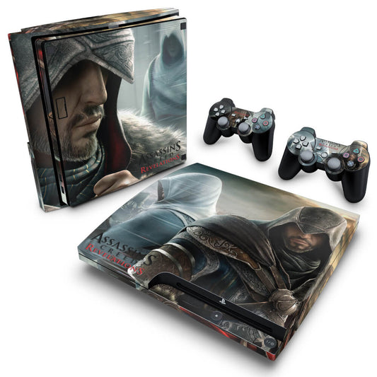 Skin Anti-Rage PS3 Slim - Assassins Creed Revelations