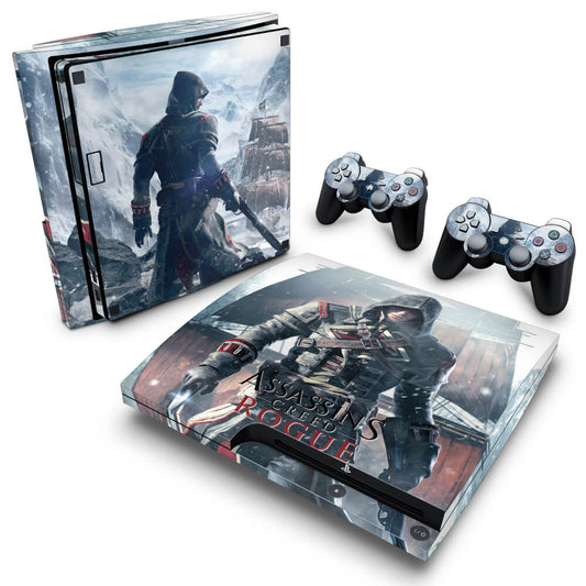 Skin Anti-Rage PS3 Slim - Assassins Creed Rogue