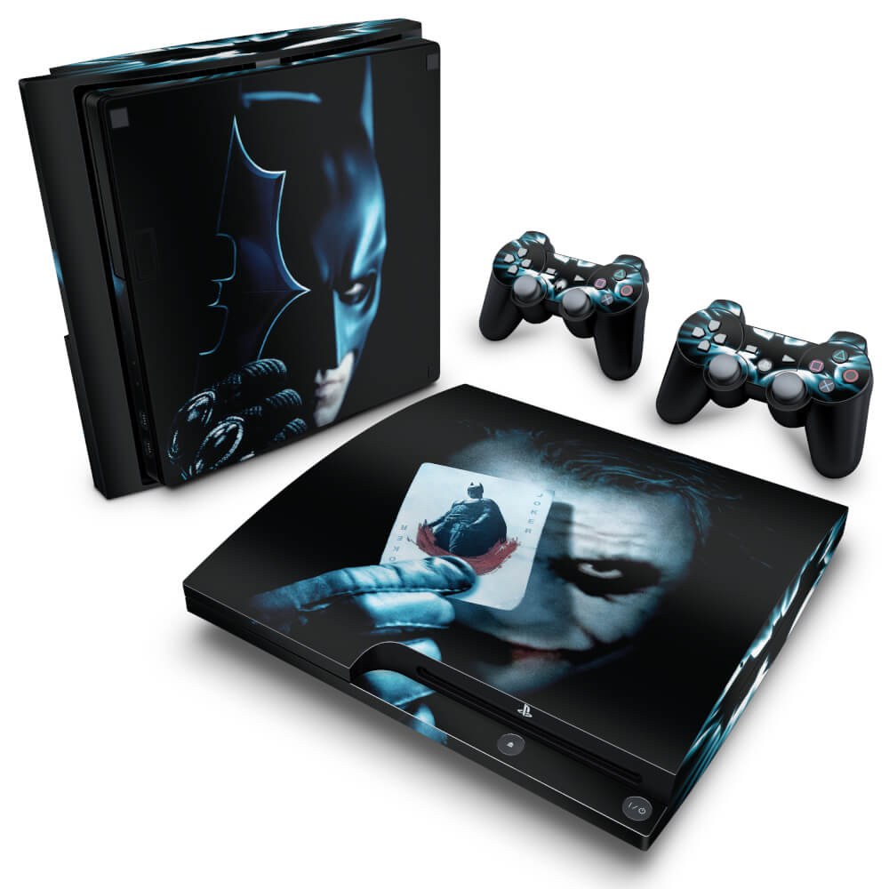Skin Anti-Rage PS3 Slim - Batman - The Dark Knight