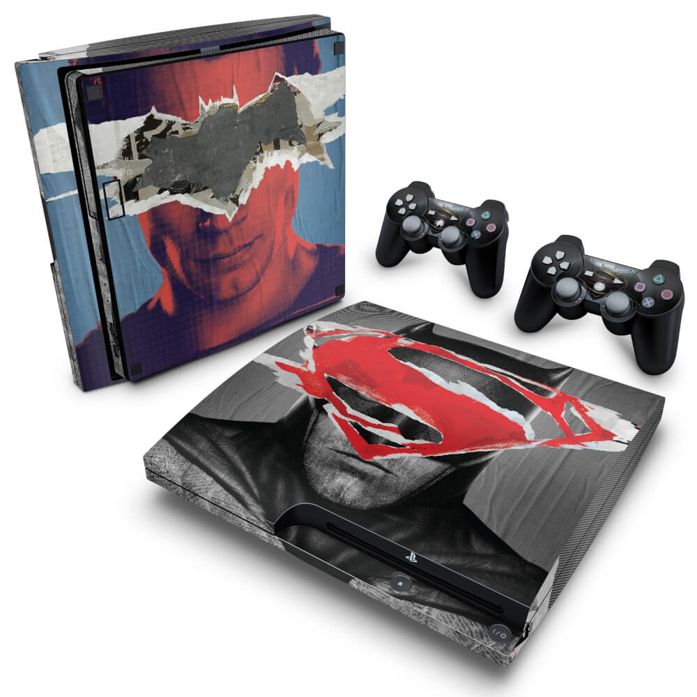 Skin Anti-Rage PS3 Slim - Batman vs Superman