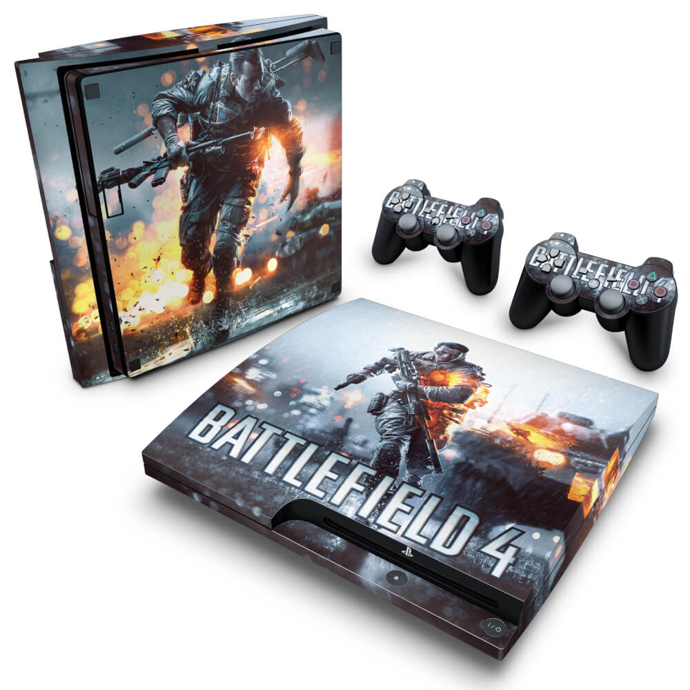 Skin Anti-Rage PS3 Slim - Battlefield 4