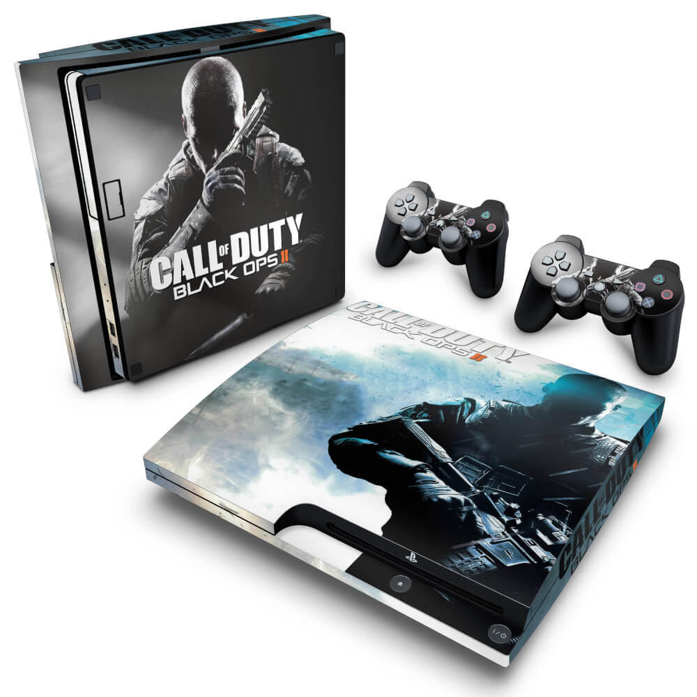 Skin Anti-Rage PS3 Slim - Call of Duty Black Ops 2