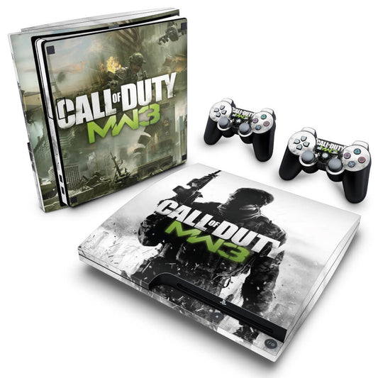 Skin Anti-Rage PS3 Slim - Call of Duty Modern Warfare 3