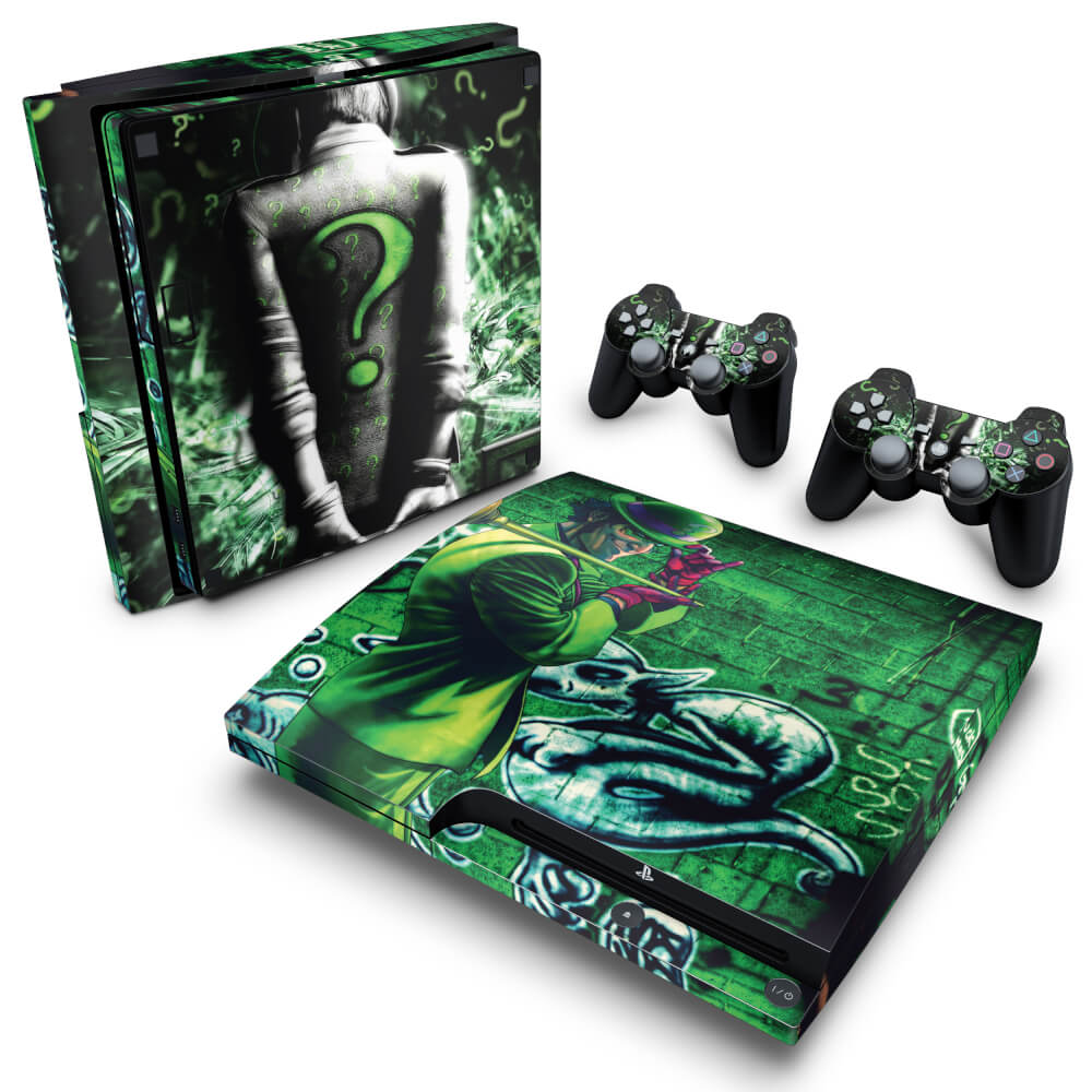 Skin Anti-Rage PS3 Slim - Charada Batman