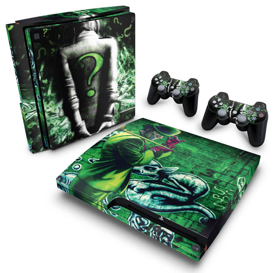 Skin Anti-Rage PS3 Slim - Charada Batman