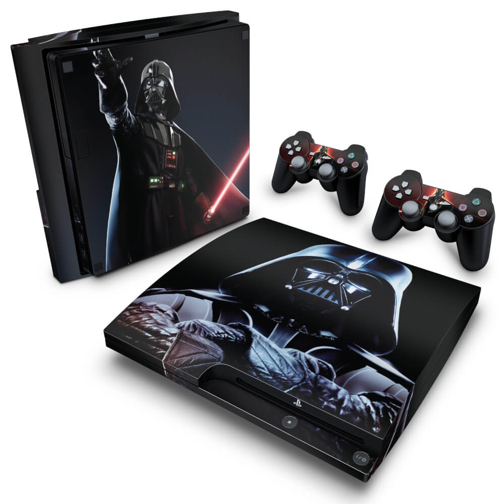 Skin Anti-Rage PS3 Slim - Darth Vader