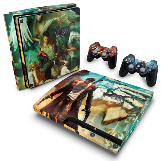 Skin Anti-Rage PS3 Slim - Devil May Cry