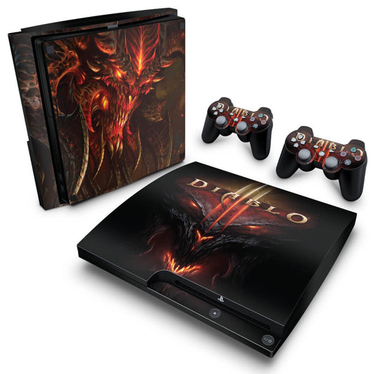 Skin Anti-Rage PS3 Slim - Diablo 3