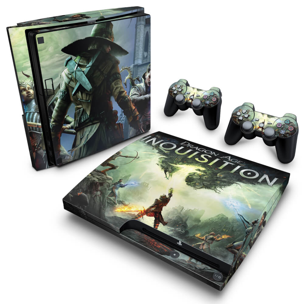 Skin Anti-Rage PS3 Slim - Dragon Age: Inquisition