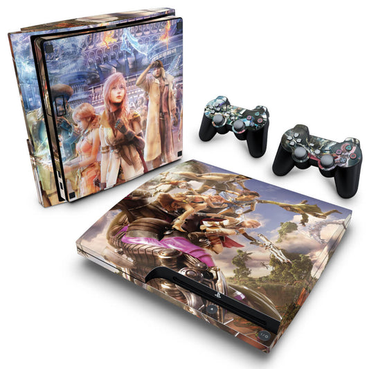 Skin Anti-Rage PS3 Slim - Final Fantasy XIII #C