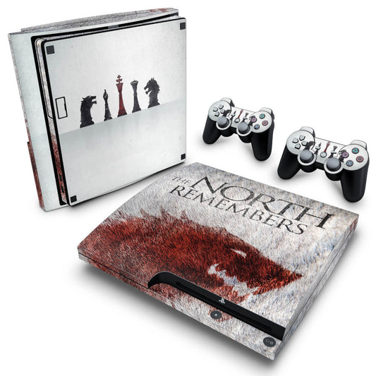 Skin Anti-Rage PS3 Slim - Game of Thrones #A