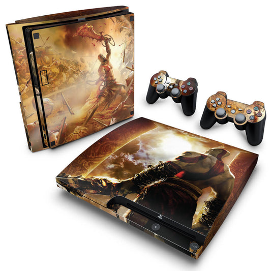 Skin Anti-Rage PS3 Slim - God of War 2