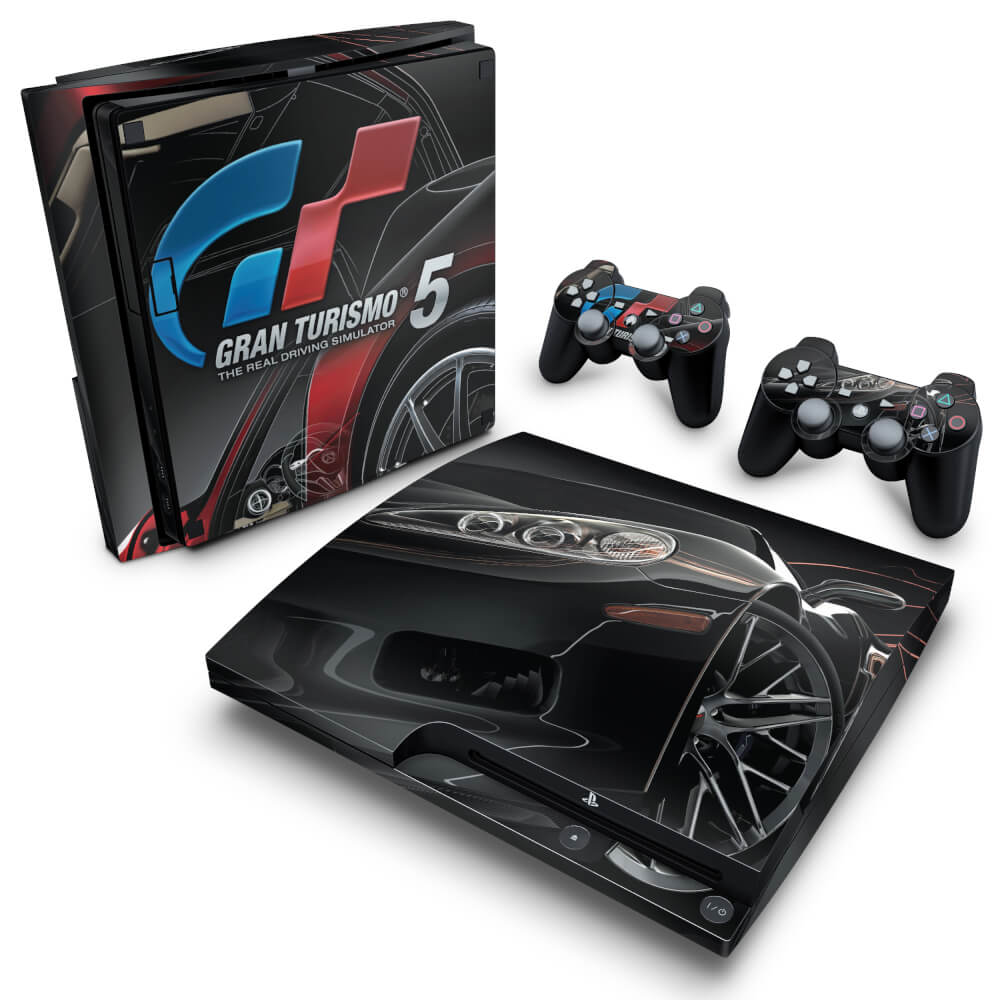 Skin Anti-Rage PS3 Slim - Gran Turismo #A