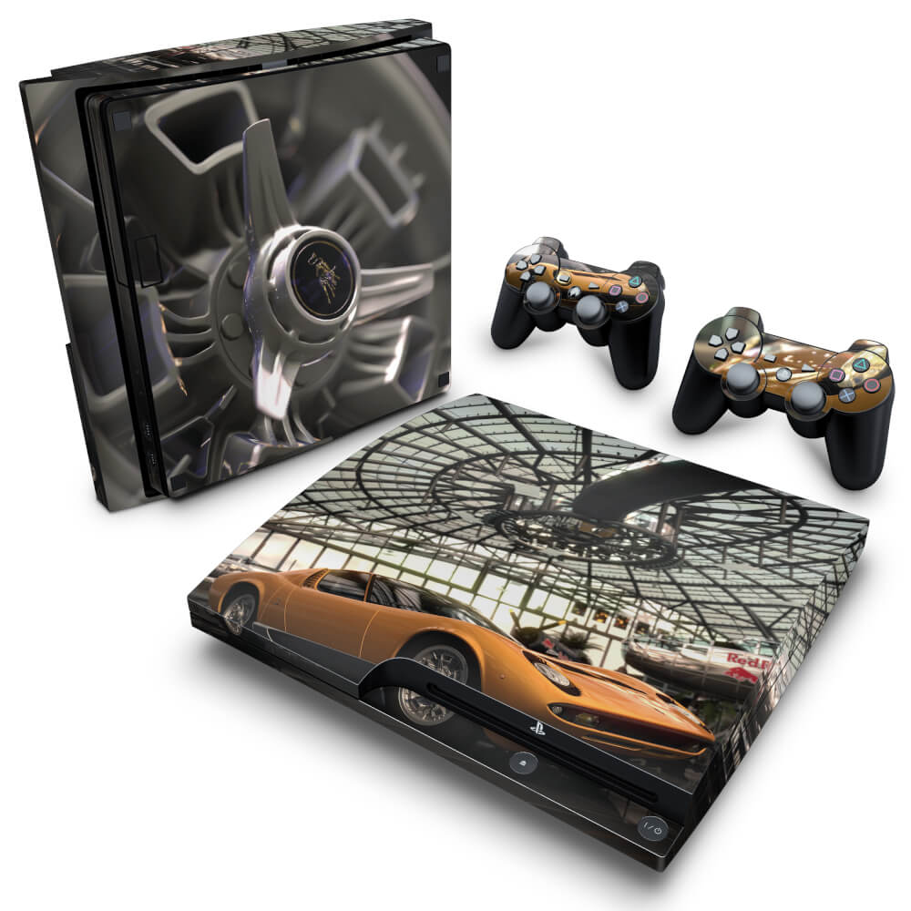 Skin Anti-Rage PS3 Slim - Gran Turismo #B