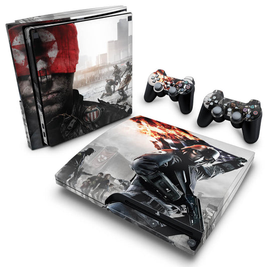 Skin Anti-Rage PS3 Slim - Homefront