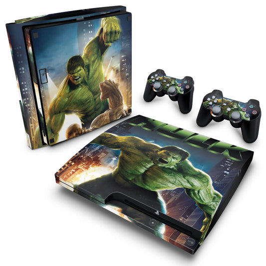 Skin Anti-Rage PS3 Slim - Hulk