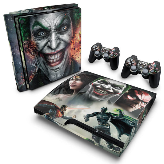 Skin Anti-Rage PS3 Slim - Injustice