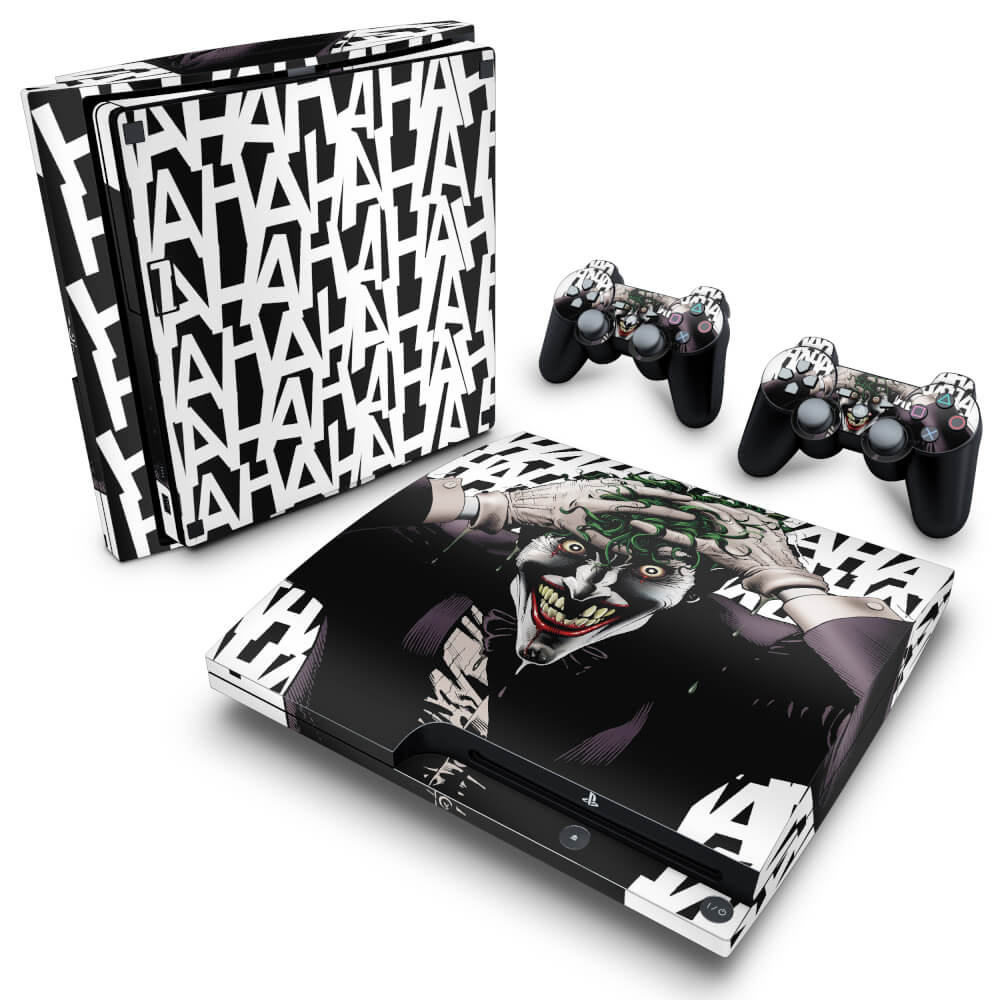 Skin Anti-Rage PS3 Slim - Joker Coringa