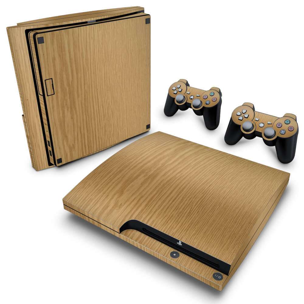 Skin Anti-Rage PS3 Slim - Madeira #B