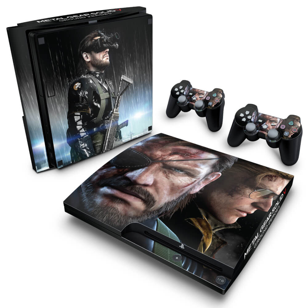 Skin Anti-Rage PS3 Slim - Metal Gear Solid V