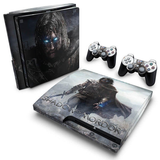 Skin Anti-Rage PS3 Slim - Middle Earth: Shadow of Mordor
