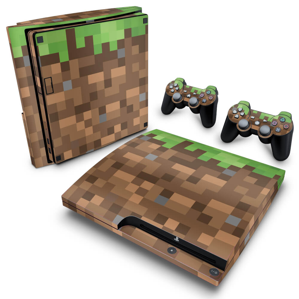Skin Anti-Rage PS3 Slim - Minecraft