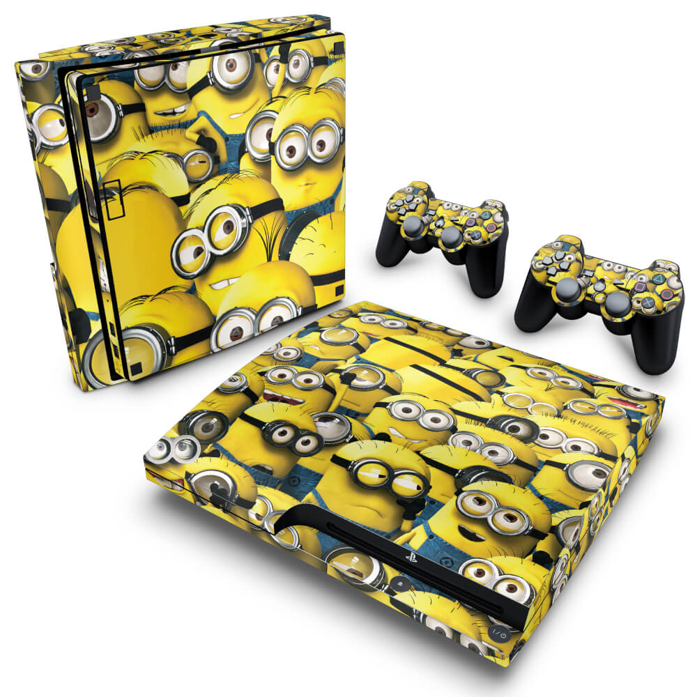 Skin Anti-Rage PS3 Slim - Minions