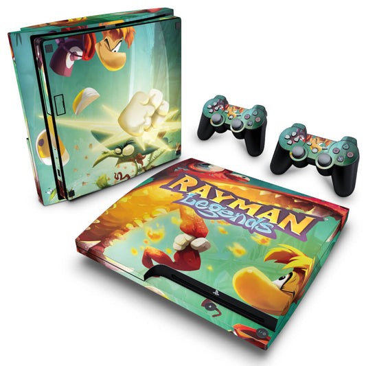 Skin Anti-Rage PS3 Slim - Rayman Legends