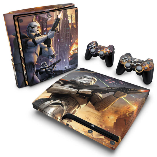 Skin Anti-Rage PS3 Slim - Star Wars Battlefront