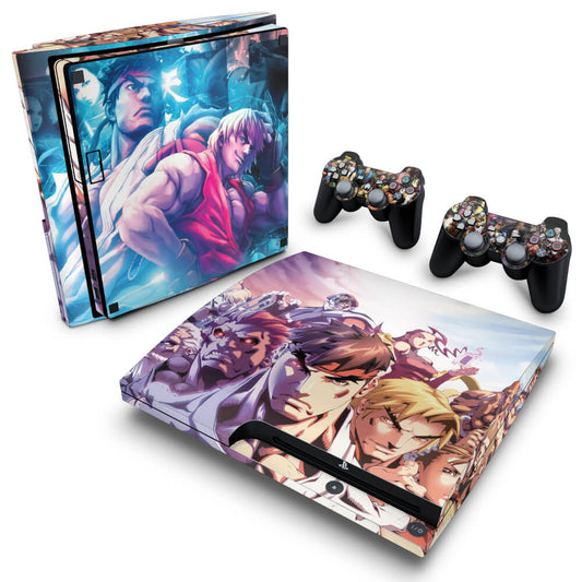 Skin Anti-Rage PS3 Slim - Street Fighter