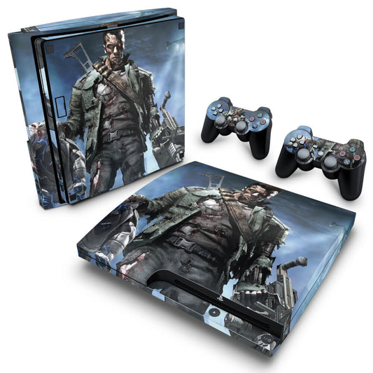 Skin Anti-Rage PS3 Slim - Terminator 3 The Redemption