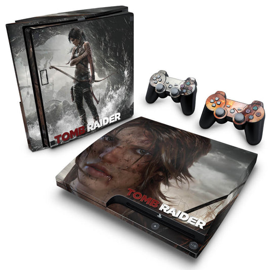 Skin Anti-Rage PS3 Slim - Tomb Raider
