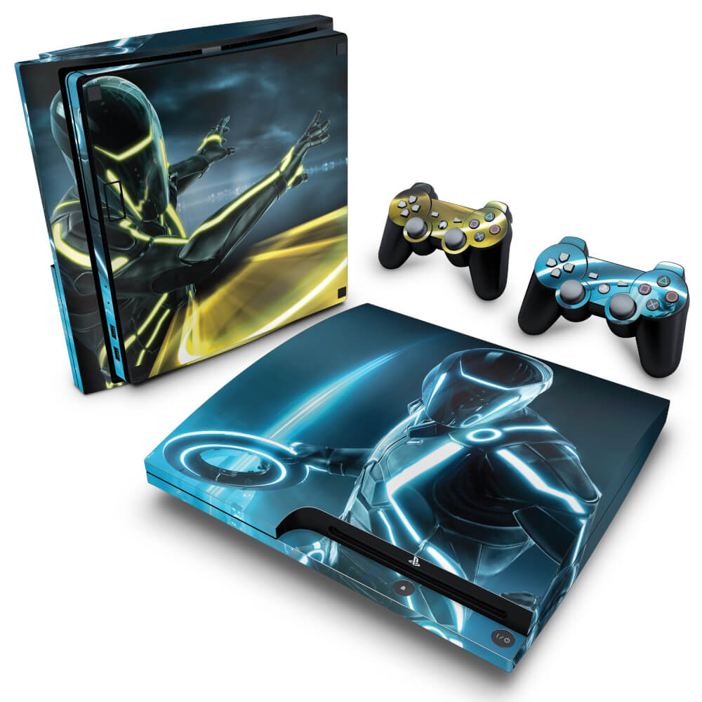 Skin Anti-Rage PS3 Slim - Tron Evolution
