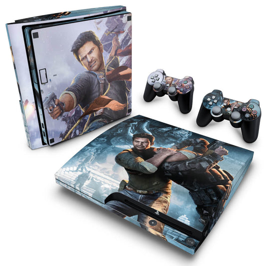 Skin Anti-Rage PS3 Slim - Uncharted 2