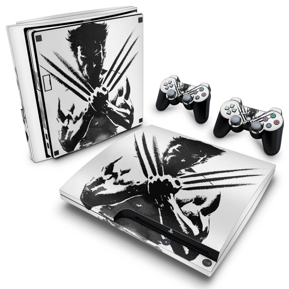 Skin Anti-Rage PS3 Slim - Wolverine X-men